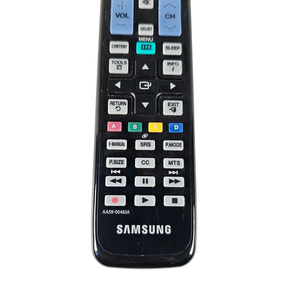 Samsung TV Remote Control AA59-00463A Original Genuine OEM Works Tested Black